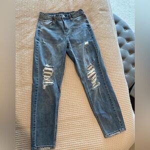Wild Fable ripped high rise mom Jean - size 0